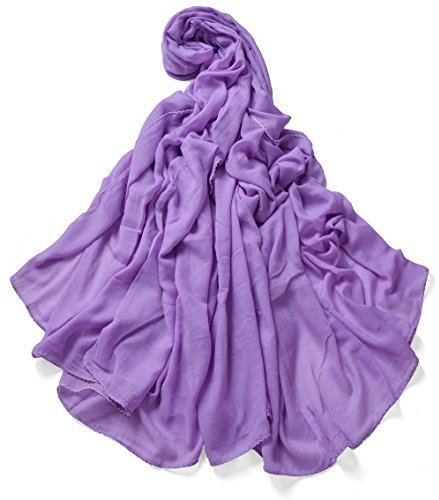 Miobo XXL Damen Stola Schal Unifarbe 220x 140 CM in verschiedenen Farbe aus Viskose 34