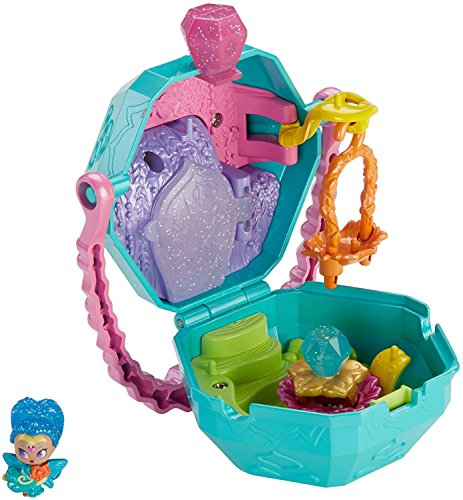 Fisher-Price Shimmer & Shine Teenie Genies - Flower Sprites On-The-Go Playset (FHN39)