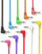 ExcelValley - Rechtwinkliger Mono Modular Patchkabel TS 3,5mm 1/8 Zoll Eurorack Synthesizer [10-Pack | 90 cm - 35,43]