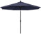 ABCCANOPY 270cm Sonnenschirm im Freien Wasserabweisende Bespannung -Gartenschirm Marktschirm, Navy Blau