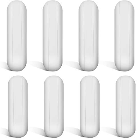 8 PTFE Magnet Rührer Mixer Rührstäbe Set, Weiße Farbe, Labor Stange, Rührplatten Stange, Rührplatten Magnet (25 mm/ 1 Zoll and 30 mm/ 1,18 Zoll)