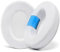 WC Freeze Hybrid Fabric Cooling Gel Ersatz-Ohrpolster – kompatibel mit HyperX Cloud, Steelseries Arctis, ATH M50X, Turtle Beach Stealth und mehr – bequem und länger kühl | White