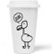 JUNIWORDS To-Go Becher mit Deckel, Quak Ente