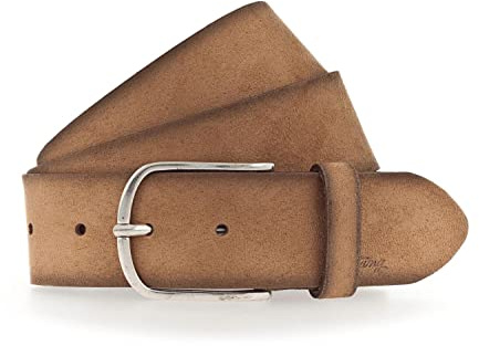 MUSTANG Women Leather Belt W100 Cognac