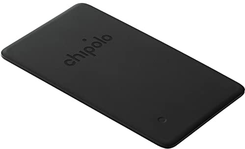 Chipolo CARD Spot - Wallet Finder, Bluetooth Tracker for Passports with Separation Alerts, Share Feature, Notify When Found Feature. Water Resistant, Works with the Apple Find My app (iOS ONLY)