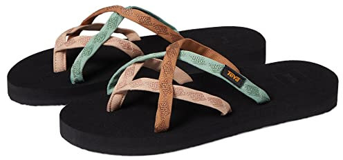 Teva Olowahu, Sandali Donna, Mixed B Maple Sugar Multi, 37 EU
