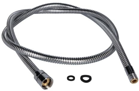 easyPART Kompatibel/Ersatz für BLANCO 125763 Brauseschlauch Schlauch M15x1/2 AGx IG für Küchenarmatur mit herausziehbarer Geschirrbrause Wega Merkur Linus Elipso Comet Argon Mira Pallas Atos uvm
