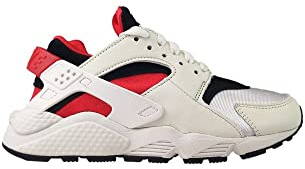 Nike - Air Huarache - DH4439103 - Farbe: Creme-Schwarz-Rot - Größe: 35.5 EU