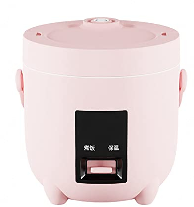 QDCFY Rice Cooker and Steamer Small Multi Cooker Electric Rice Cooker and Steamer Multicooker for Cooking Rice, Meat, Noodles or Soup,Pink