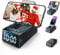 Toiysyy Gifts for Him/Her/Teen Boys/Dad/Mom, Cell Phone Stand with Wireless Speaker, Unique Birthday Gifts for Men Women Who Want Nothing, Cool Gadgets for Men(Black)