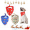 Hundehalstuch Weihnachten, Hund Weihnachten Halstuch, 3 Stück Hundehalstuch, Hunde Bandana Kopftücher, Hundehalstuch Weihnachten Geschenk, Bandana für Hund, Hunde Bandana Kopftücher