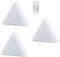 DOITOOL 1 Satz Wabenlicht Rgb Gaming Nachtlicht -lichtpaneele Led-stufenlichter Treppenbeleuchtung Lampe Dreieck Licht Fernbedienung Rgb-licht Sechseckiges Licht Pvc Tafel