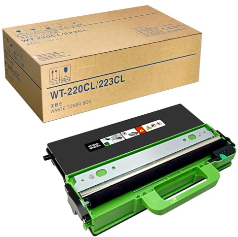 WT-220CL Recipiente para Tóner Residual Compatible para Brother DCP-9017CDW 9020CDW 9022CDW HL-3140CW 3142CW 3152CDW 3170CDW 3172CDW L3210CW L3230CDW L3270CDW L3290CDW MFC-9130CW 9140CDN 9142CDN 9330