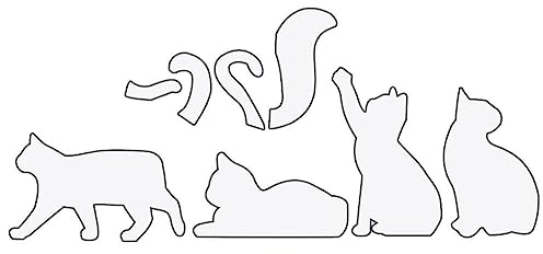 Stanzformen DIY Scrapbooking Prägepapier Fotorahmen Stempel Basteln Vorlage Form Schablonen Vorlage 25,4 cm B