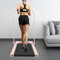 Begoniape Tapis de course pliable pour la maison, le bureau, avec écran LED et tapis antidérapant, pour la maison/le bureau, 500 W, 0,8-10 km/h, rose