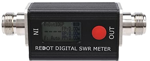Rhghfujhgy RD106P Digitales SWR-Meter SWR- und Leistungsmesser 120 W FMB VHF UHF 80-999 MHz StehwellenverhäLtnis UnterstüTzung DMR Walkie Talkie