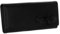 Camomilla Damen Geldbörse, Kunstleder, Kollektion Maxi Bow, Größe L, Farbe Schwarz