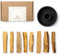 BESOULS Premium Räucherset Hausreinigung: 8 Palo Santo Räucherholz, Brenner für Palo Santo, Meditation und Aromatherapie, Spirituelle Geschenke, QR mit digitalem Inhalt (Weihrauchbrenner)
