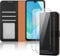 iCatchy for Samsung A16 Case with 2x Screen Protector Leather Magnetic Flip Cover Card Holder Kickstand Feature Full Protection Phone Cover Compatible with Galaxy A16 5G / 4G (Black)