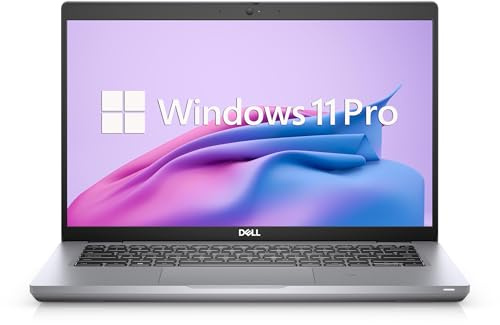 Dell Latitude 5421 Business Laptop, 14 Zoll FHD Notebook, Intel Core i5-11500U, 32 GB RAM, 512 GB SSD, US QWERTY Tastatur, Windows 11 Pro (Generalüberholt)