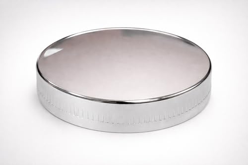 Tankdeckel Chrom 40mm passend für Simson S50 S51 S60 S70 S83 SR50 SR80 KR51 KR51/1 Schwalbe Star SR1 SR2 Duo - Tank Verschluss Deckel