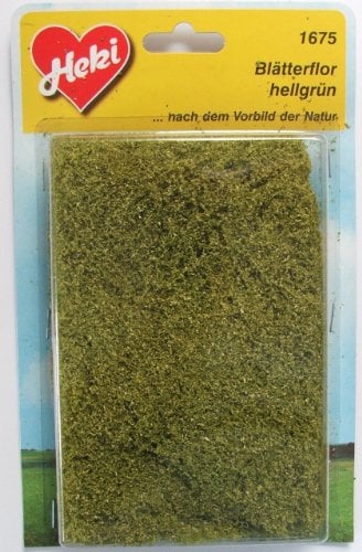HEKI 1675 Leaf Blatt-Flor, Größe: 28 x 14 cm, Farbe: Hellgrün, lichtgrün, M