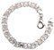 Flaches Königskette Armband 9mm - massiv 925 Silber, Länge 21cm