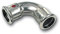 SANHA 24002a Therm Bogen 90 Grad, Zwei Muffen, 28er Dimension, 5 Stück