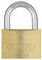 ABUS 02857 55/45 Vorhängeschloss aus Messing 45 mm