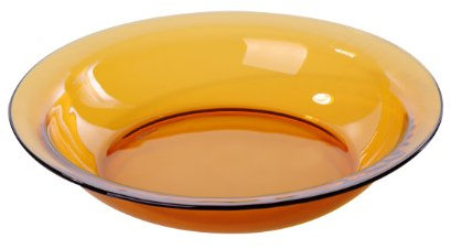 Duralex 3018DF06A1111 Lys Vermeil - Juego de 6 platos llanos (cristal, 28 cm), color ámbar