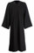 GraduationMall Akademisch Talar Outfit Abschluss Robe Herren Damen Erwachsenen für Hochschule und Bachelor Schwarz 54(L)