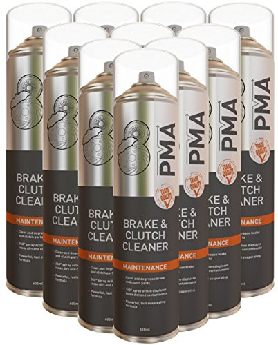 (PACK OF 6) PMA Trade Quality Brake & Clutch Cleaner Large 600ml Tin - solvent cleaner degreaser