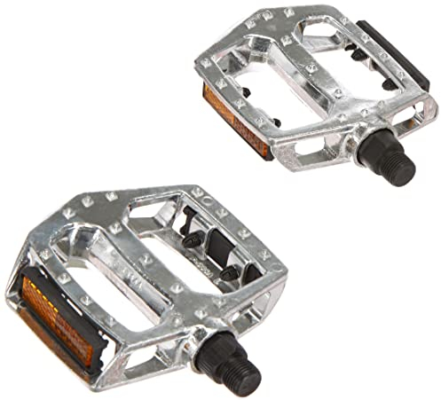 Boninbike Paio Pedali BMX Alluminio Silver Filetto 9/16