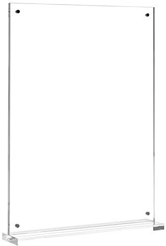 deflecto T-107NEU Tischaufsteller magnetisch, glasklar