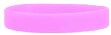 J&R Lot de 10 Bracelets en Silicone pour bébé Tailles au Choix, Rose