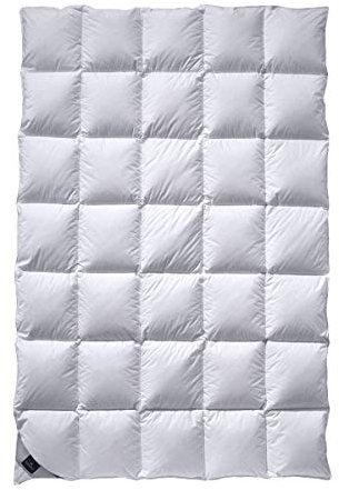 Billerbeck Daunendecke Basilia 513 Kassette IV extra warm, Füllung: 80% Daunen, 20% Federn 135x200 cm