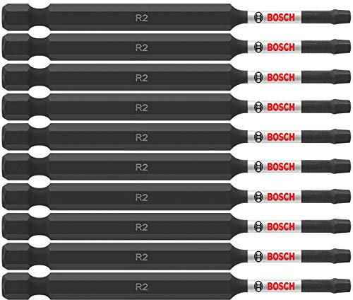 Bosch ITSQ235B Impact Tough 3.5 in. Square #2 Power Bits