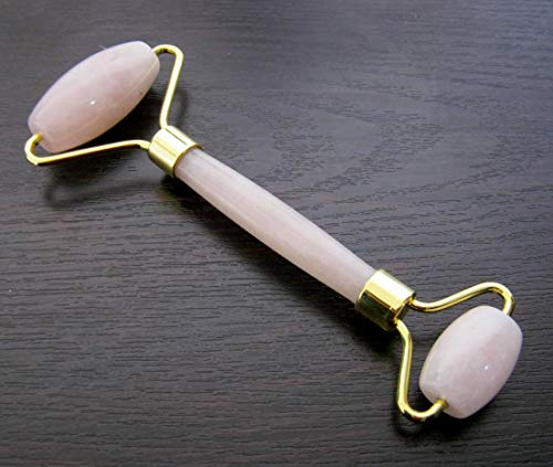 Schöner Rosenquarz Massageroller Kristall Heilende Energie Wellness Geschenk Männer Frauen Liebe Metaphysisch Edelstein Peace Reiki Feng Shui Kraft Kraft