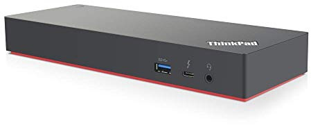 LENOVO THINKPAD THUNDERBOLT 3 DOCK 135W INCLUDES POWER CABLE FOR UK,EU.
