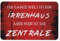Tassenbrennerei Fußmatte innen - Die ganze Welt ist EIN Irrenhaus Aber Hier ist die Zentrale - Türmatte lustig mit Spruch - waschbar - Fußabtreter witzig