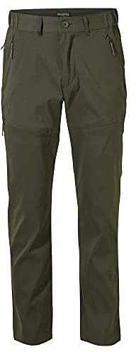 Craghoppers Mens Kiwi Pro II Trousers (36R) (Dark Khaki)