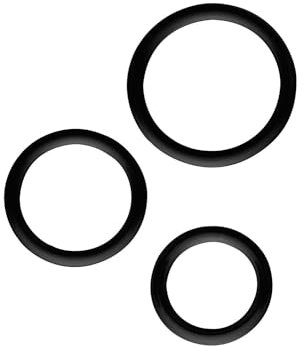 Dream Toys Ringe-21756 Black Einheitsgröße