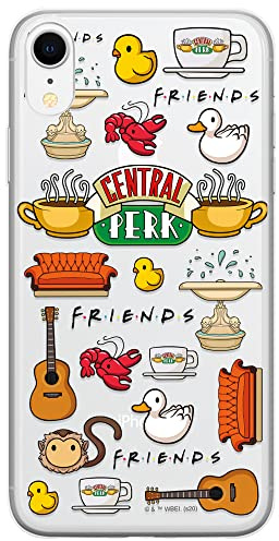 ERT GROUP Officially Licensed by Friends of the TV Series Mobile Phone Case for iPhone XR, Case, Cover, Made of Plastic TPU Silicone