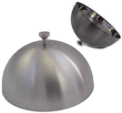 A. Weyck Tools Edelstahl Burger Glocke | Ø 12cm | Glosche, Schmelzglocke, Burgerglocke #652