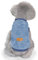 YAODHAOD Hundepullover, Hundekleidung, Plüsch, weich, dick, warm, für Winter, Hunde, Katzen, Aprikose (blau, XL)