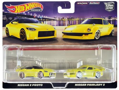 Hot Wheels Premium 2-Pack Nissan Z Proto Fairlady 1:64 Diecast Car