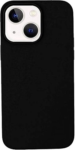 JT Berlin Steglitz Liquid-Silikon dünne Schutzhülle kompatibel mit Apple iPhone 14 Silikon-Hülle [Wireless Charging kompatibel, Weiches Microfaser Innenfutter] schwarz