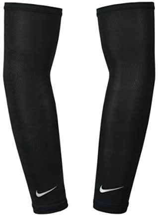 Nike Dri-Fit - Manguitos solares UV para brazo (1 par, unisex, para adultos)