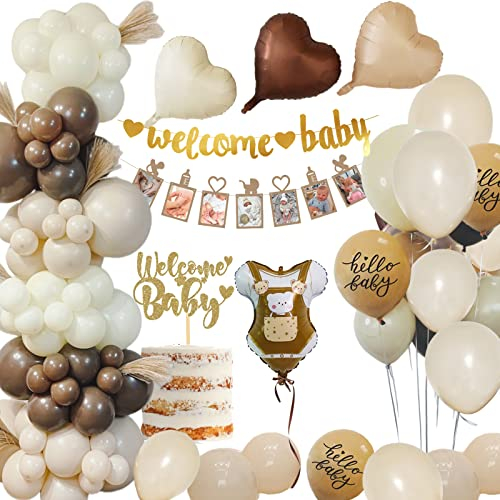Willkommen Zuhause Baby Deko, Willkommen Zuhause Baby Junge Mädchen, Welcome Home Baby, Babyparty Deko, Baby Shower Deko, Willkommen Baby Deko, Welcome Baby Foto Banner für Gender Reveal Deko