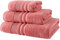 Lions Bamboo Towels - Premium Bath Sheets Set of 2 (90x140cm) - 60% Bamboo 40% Cotton, Extra Large Towels Bath Sheet, Highly Absorbent Quick Drying Soft Bathroom Towel, Blush Pink